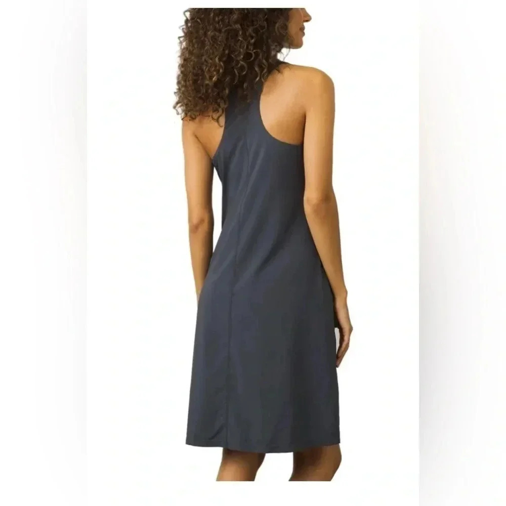 Prana Small casual athletic Barton gray dress - Picture 2 of 8